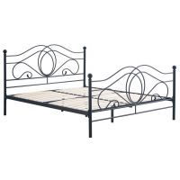 FURNITEX - LM3-FX Łóżko 160x200 | Czarne