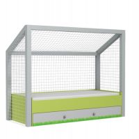 BabyBest - FOOTBALL - ZESTAW PIŁKARSKI Łóżko bramka L-BR