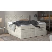 WERSAL - LUNGO Łóżko Kontynentalne 160x200 z pojemnikiem | Mateac Bonnel | Materac Pocket