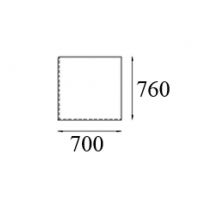 AMS Meble Biurowe - VISTA Maskownica Niska LVB12