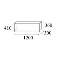 AMS Meble Biurowe - VISTA Nadstawka Recepcyjna LVN08