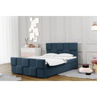 SOFIA MEBLE - MALTA Łóżko kontynentalne 140x200 z pojemnikiem