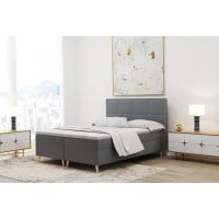 SOFIA MEBLE - MANILA Łóżko kontynentalne 120x200 z pojemnikiem