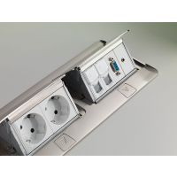 FORMAT - SKLEP - POP UP Mediaport PU2GB | 2 x 230 V | 2 Moduły