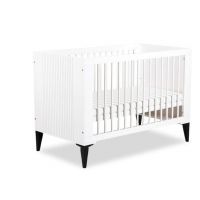 KLUPŚ - MIA Łóżeczko 120x60 | Biel