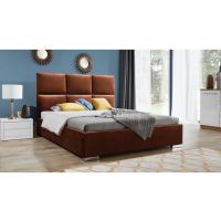 NEW ELEGANCE - NEW ELEGANCE Łoże Mini Maxi 200x200 (wezgłowie 3000 wys. 100 cm, Korpus C bez przeszycia, Nóżka B)