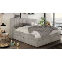 WERSAL - MINOLA Łóżko Kontynentalne 160x200 z pojemnikiem | Materac Bonell | Materac Pocket