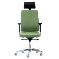 BGROUP - MIRAGE Fotel Obrotowy MGS | Obciążenie do 150 kg | Oparcie Tapicerowane | Regulacja 2D Podparcia Lędźwi | Zgodny z Rozporządzeniem z 2023 roku