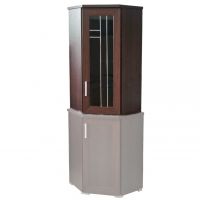 Meblarz - PAULA Witryna Nadstawka Narożna fabrycznie zmontowana