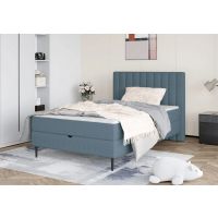 WERSAL - NEPO BOX Łóżko 120 z pojemnikiem | Materac Bonell | Top Basic Komfortschaum 4 cm | PROMOCJA | Tkanina Ontario 02 | DOSTĘPNE OD RĘKI