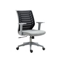 SIGNAL - Q-320 Fotel Obrotowy | Tkanina | Czarny | Szary | Stelaż Szary