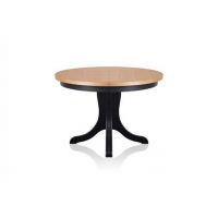 HALEX - OSKAR X Stół dąb | Średnica 110+4x50 wkładka