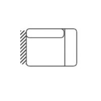 FENIKS MEBLE - BAGGIO Otomana mała OTMR prawa