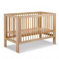 KLUPŚ - OLIVIA Łóżeczko dziecięce 120×60 Buk