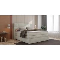 WERSAL - PALACE Łóżko kontynentalne 160x200 z pojemnikiem | Materac Minibonnel | Materac Pocket