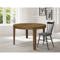 ORTUS - PAOLO Jesion Stół okrągły | Rozkładany | Lite drewno