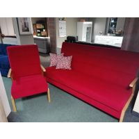 UNIMEBEL - PEDRO ZESTAW WYPOCZYNKOWY Wersalka + 2 Fotele | DOSTĘPNY OD RĘKI