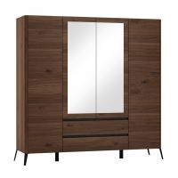 MEBLOMAX PÓŁROLA - PESARO Szafa 4D2S