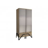 MEBIN - PIK Szafa II z dwoma lustrami