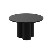 HUBERTUS - RAVEO MINI Ława | Czarny mat | Czarny połysk