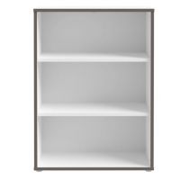 Forte - KEFLAVIK KFLR322-J53 | Regał otwarty | Biały / Uni Wolfram Szary