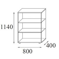 AMS Meble Biurowe - Regał Aktowy RG20 | 3OH