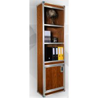 GO!PACK - NEVADA Regał Wąski 0026 | 1-drzwiowa | Lewa