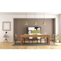 ORTUS - ROYALINE S10 Stół nierozkładany | Dąb obłóg | 120x70x78