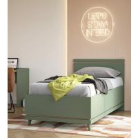 HELVETIA MEBLE WIERUSZÓW - SCANDI Łóżko 100 z pojemnikiem | 24GDOH54