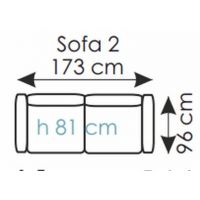 AEK - ROMA SOFA 2 - OSOBOWA BEZ FUNKCJI