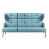 PROFIM - OCTOBER Sofa 32 | Nogi Metalowe ^ Drewniane | 3 Siedziska | Wysokie Oparcie