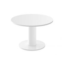 HUBERTUS - SOLO MINI Ława 80 | Biały mat | Biały połysk