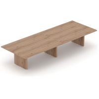 MASSONI - EXO Stół konferencyjny EXST 48 | 480x140x75h cm | Blat na prosto | 14 osób