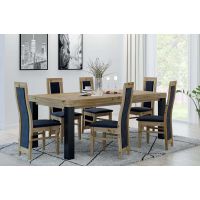 MOSKAŁA MEBLE - Stół ST-20 rozkładany | Nogi Czarne