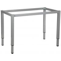 STEMA - NY-A057-K Stelaż Ramowy do Biurka lub do Stołu | Regulowana Wysokość 68 - 83 cm | 136 x 66 cm | Aluminium