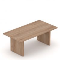 MASSONI - EXO Stół konferencyjny EXST 24 | 240x140x75h cm | Blat na prosto | 8 osób