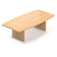 MASSONI - FUNDAMENTAL Stół konferencyjny MFSK 240 Z | 240x140x75h cm | Blat zaokrąglony | 8 osób