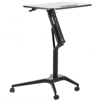 STEMA - STOLIK JEZDNY S-A10 | Czarny/czarny | Regulowana wysokość