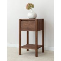 KATMANDU MEBLE - CAMPI Stolik z szufladą niski | Tabacco | KULCA13T