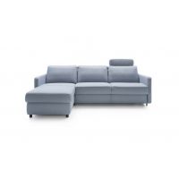 Sweet Sit - EMA Narożnik 1D(1)SL-2(180)FFP | Z funkcją spania i pojemnikiem | Stelaż włoski