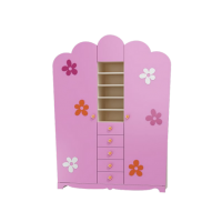 BabyBest - FLOWER Szafa 3-częściowa S3-FL