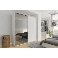 STOLMEX - OLA Szafa 38 (200cm) z lustrem