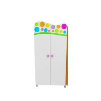BabyBest - RAINBOW Szafa 2 drzwiowa S-RB