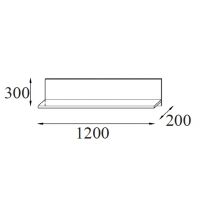 AMS Meble Biurowe - Półka RG40