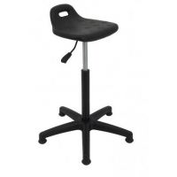 MAZUR KRZESŁA - PU 2 Taboret Black | Wysoki | Na Stopkach