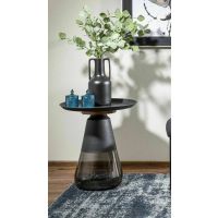 SIGNAL - TIFFANY A Ława | Czarny mat | Czarny