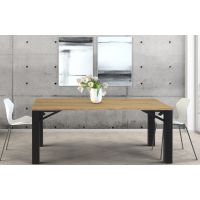 ORTUS - VITTORIO Dąb Stół rozkładany | Blat obłogowany | Grubość blatu 4 cm