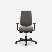 NOWY STYL - X-LINE Fotel Obrotowy SWIVEL CHAIR UPH/P | Oparcie Tapicerowane z Plastikową Osłoną | Zgodny z Rozporządzeniem z 2023 roku