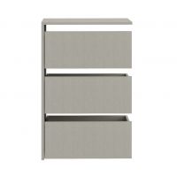 Forte - SOPHISTISPACE Zestaw 3 szuflad SSQC351-A18 | ( do szafy SSQS72411, SSQS82411)